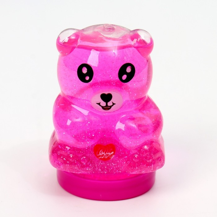 Лизун - слайм «Мишка», цвета МИКС Лизун - слайм «Мишка», цвета МИКС