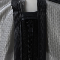 Чехол для одежды Доляна, 60&times;100 см, плотный, цвет серый, прозрачный