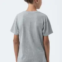 Футболка детская Regent Fit Kids, серый меланж, на рост 106-116 см (6 лет)