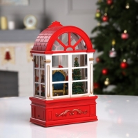 Светодиодная фигура &laquo;Дед Мороз в арке&raquo; 13.5 &times; 22 &times; 7.8 см, пластик, батарейки ААх3 (не в комплекте), USB, свечение тёплое белое