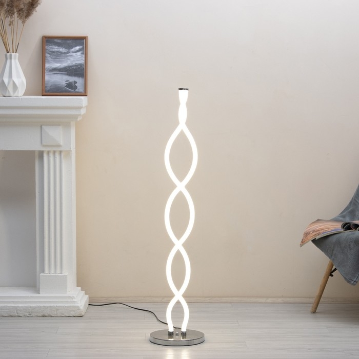 Торшер Торшер "Артес" LED 58Вт хром 25х25х142 см