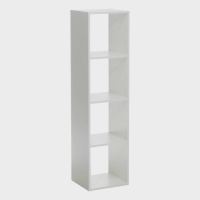 Стеллаж №4 DICE CUBE 4 секции, 360х320х1395, Белый Стеллаж №4 DICE CUBE 4 секции, 360х320х1395, Белый