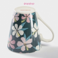 Кружка фарфоровая Доляна &laquo;Весна&raquo;, 320 мл