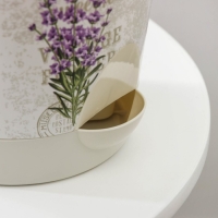 Горшок для цветов с прикорневым поливом &laquo;Ника Деко. Лаванда&raquo;, 1,6 л