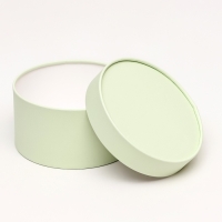 Подарочная коробка медовая дыня, завальцованная без окна, 18 х 10 см