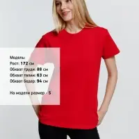 Футболка унисекс Ankara, красная, размер M