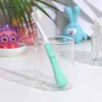 Зубная щётка, детская, 2-9 лет, 10 000 щетинок, ультрамягкая, зелёная Зубная щётка, детская, 2-9 лет, 10 000 щетинок, ультрамягкая, зелёная