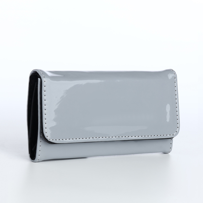 Кошелёк женский на магните, цвет серый Кошелёк женский на магните, цвет серый