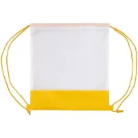 Рюкзак детский Classna, белый с желтым Рюкзак детский Classna, белый с желтым