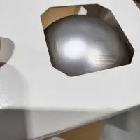 Оформительский шар Finery, 8 см, матовый серебристый