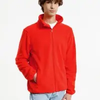 Куртка флисовая унисекс Nesse, красная, размер M/L Куртка флисовая унисекс Nesse, красная, размер M/L