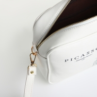 Сумка женская через плечо TEXTURA, маленького размера, цвет белый