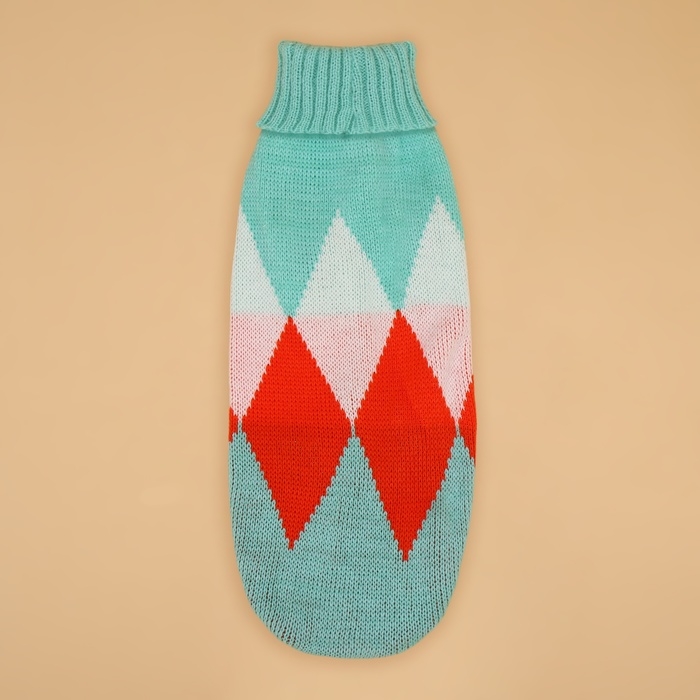 Свитер "Весеннее настроение",  2XL (ДС 34, ОШ 34, ОГ 32-51 см)