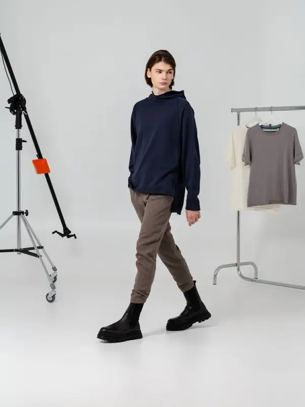 Худи Vozduh, темно-синее, размер S