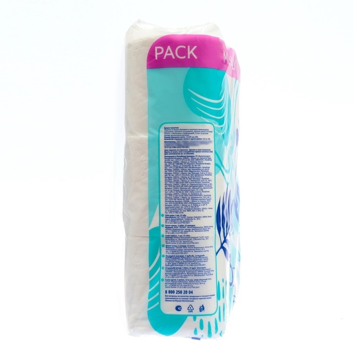 Туалетная бумага Pero, 3 слоя, 12 рулонов Туалетная бумага Pero, 3 слоя, 12 рулонов