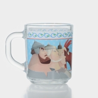 Кружка стеклянная «Три Богатыря», 230 мл Кружка стеклянная «Три Богатыря», 230 мл