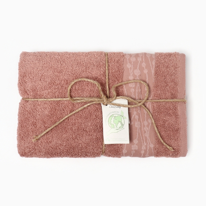 Полотенце махровое Care, 50Х90, цвет бежевый, 460г/м, хл 90% пэ 10%