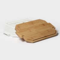 Форма для выпечки из жаропрочной керамики BellaTenero, 31&times;19&times;7,5 см, цвет белый