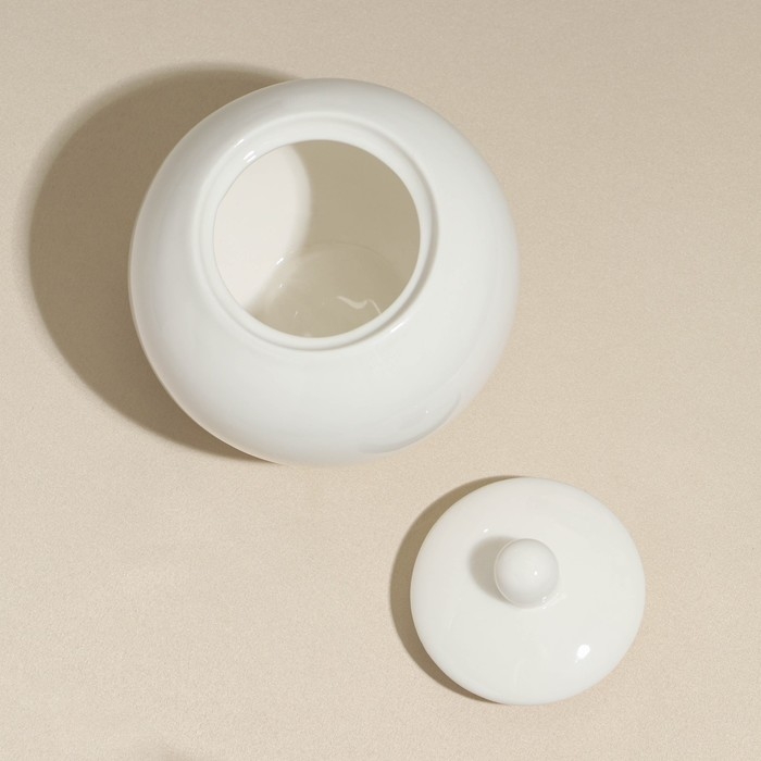 Сахарница фарфоровая Barista, 450 мл, белая Сахарница фарфоровая Barista, 450 мл, белая