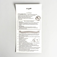 Гравюра &laquo;Щенок с ботинком&raquo; с металлическим эффектом &laquo;серебро&raquo; А5