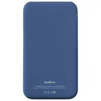 Аккумулятор с подсветкой markBright Town, 5000 мАч, синий