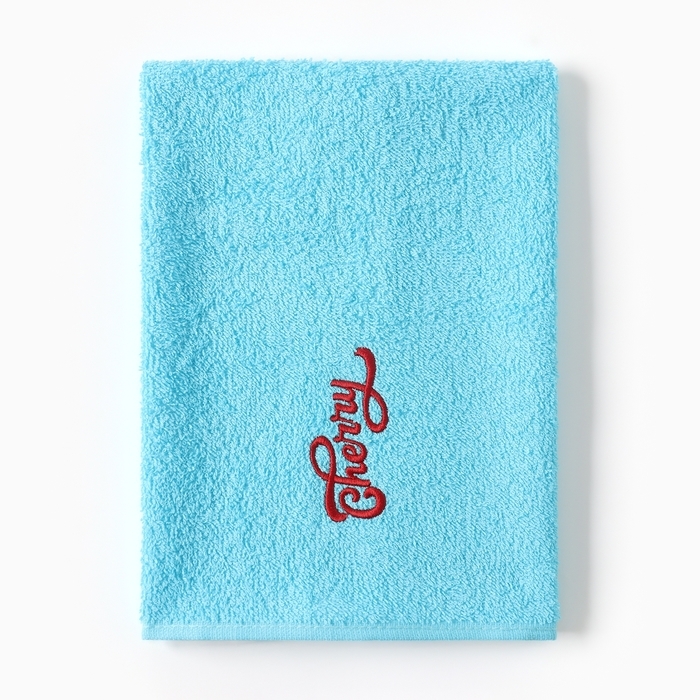 Полотенце махровое Этель Cherry 35х50 см, 100% хлопок, 350 г/м2 Полотенце махровое Этель Cherry 35х50 см, 100% хлопок, 350 г/м2