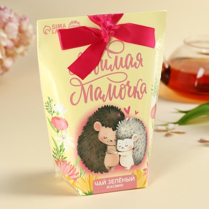 Чай зелёный &laquo;Любимая мамочка&raquo;, вкус: жасмин, 100 г.