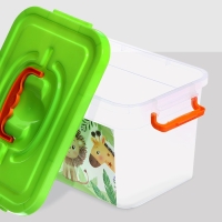 Ящик для хранения игрушек &laquo;Счастливое детство&raquo;, 6,5 л