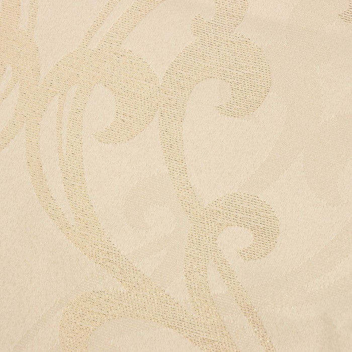 Скатерть Этель "Узор" цв.бежевый, 142*283 +/-3 см, 115 &plusmn;10 гр,100% п/э