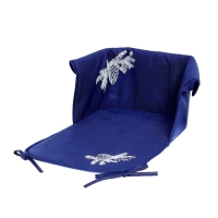 Сиденье для санок - матрас, универсальное, с кнопками, цвет синий Сиденье для санок - матрас, универсальное, с кнопками, цвет синий