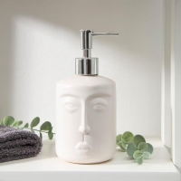 Дозатор для жидкого мыла &laquo;Тотем&raquo;, 330 мл, цвет белый