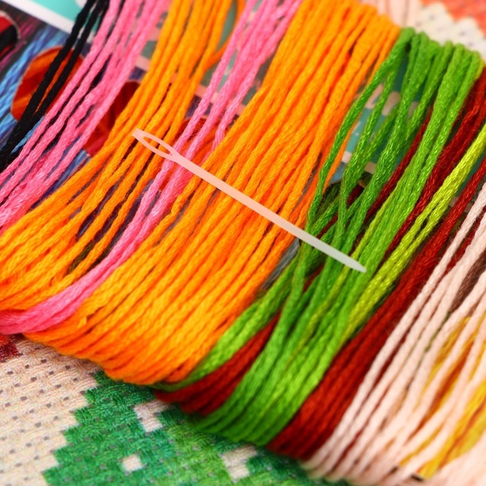 Вышивка крестиком для детей &laquo;Корги&raquo;, набор для творчества, 25 х 20 см