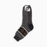 Носки мужские шерстяные &laquo;Орнамент&raquo;, цвет лён, размер 29