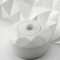 Сахарница Diamante Bianco, белая Сахарница Diamante Bianco, белая