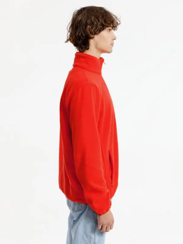 Куртка флисовая унисекс Nesse, красная, размер XS/S