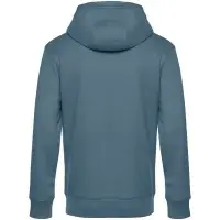 Толстовка с капюшоном унисекс King, серо-синяя, размер 3XL Толстовка с капюшоном унисекс King, серо-синяя, размер 3XL