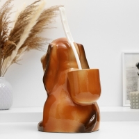 Подставка под ёрш "Собака", с ёршиком Подставка под ёрш "Собака", с ёршиком