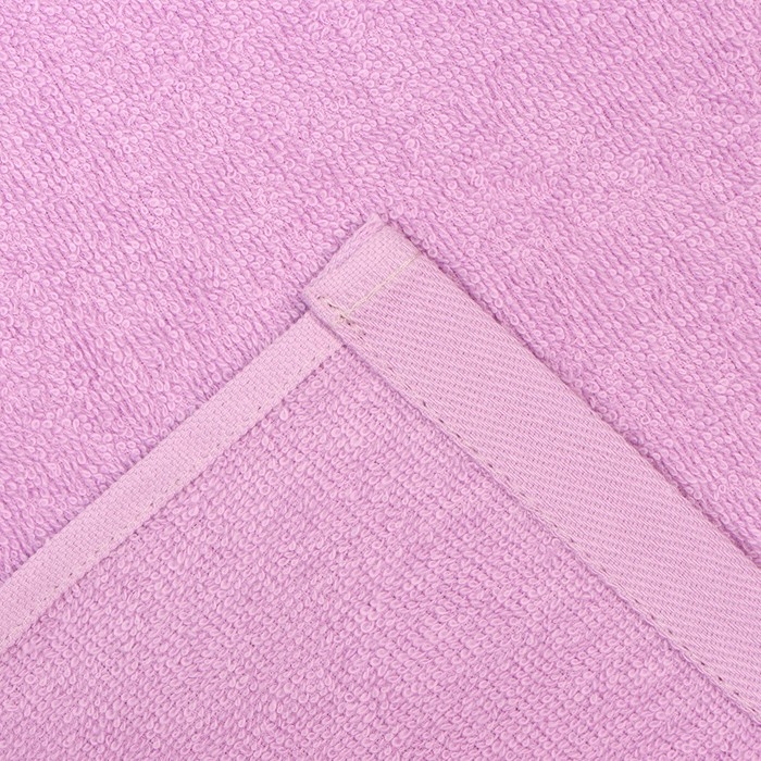 Полотенце Карамель 30х60см, сиреневый,махра 340г/м, хл100%