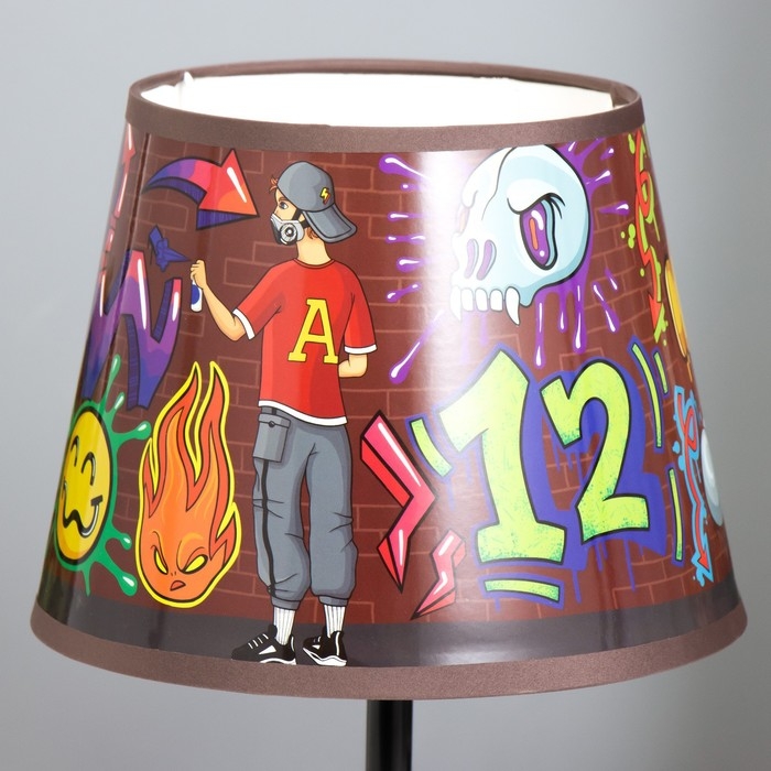 Настольная лампа "Граффити" Е14 15Вт 20х20х27 см RISALUX