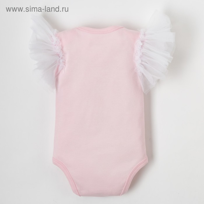 Боди Крошка Я Боди Крошка Я "Lovely girl", розовый, р.24, рост 68-74 см