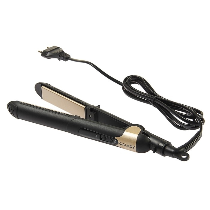 Выпрямитель Galaxy GL 4519, 40 Вт, керамическое покрытие, 85х20 мм, до 180 °С, чёрный Выпрямитель Galaxy GL 4519, 40 Вт, керамическое покрытие, 85х20 мм, до 180 °С, чёрный