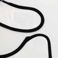 Нагрудник для кормления &laquo;Я люблю есть&raquo; непромокаемый на липучке, с карманом