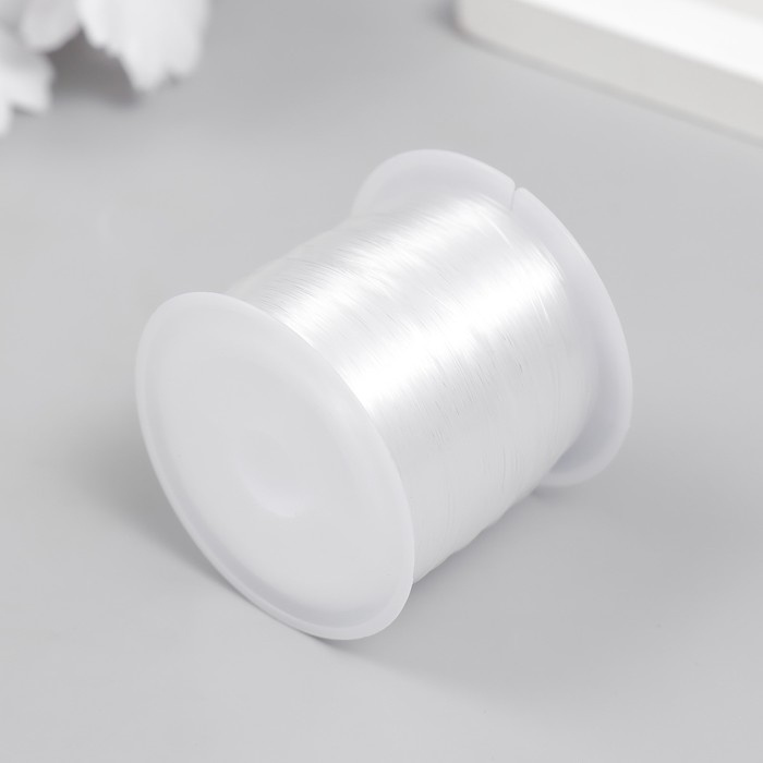 Леска для бисера 0,3 мм 200 м, белый Леска для бисера 0,3 мм 200 м, белый