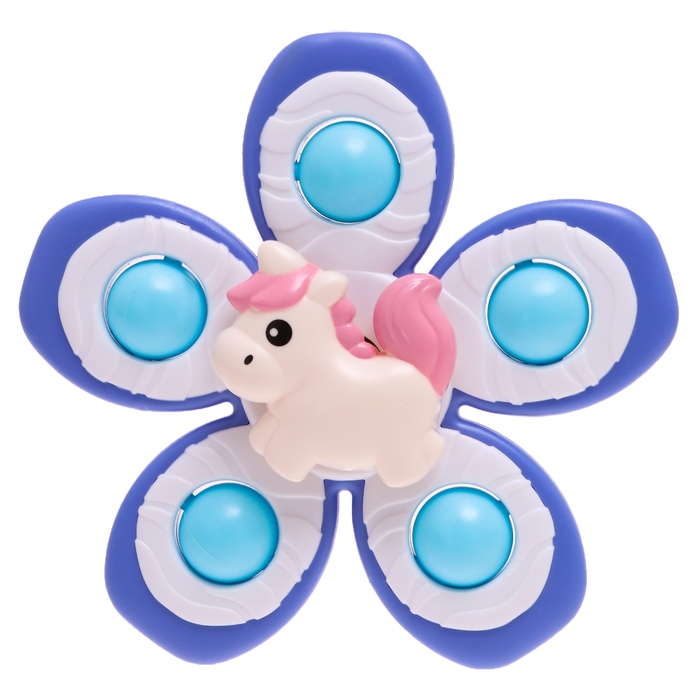 Спиннер для купания в ванной &laquo;Милые зверята&raquo;, на присоске, МИКС