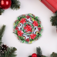 Подставка под горячее "Коньки", d-14 см Подставка под горячее "Коньки", d-14 см