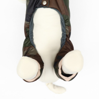 Комбинезон зимний для животных &laquo;Камуфляж&raquo;, XS (ДС 18-20, ОГ 30-32 см, ОШ 24 см), микс