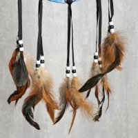 Ловец снов 154 "Взгляд в ночи" круг d=16 см Ловец снов 154 "Взгляд в ночи" круг d=16 см