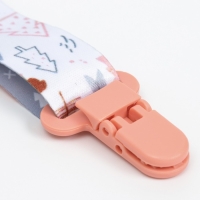 Держатель для соски - пустышки &laquo;Мишки&raquo;, на ленте