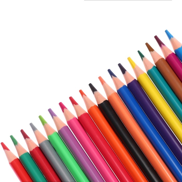 Карандаши 18 цветов ErichKrause Карандаши 18 цветов ErichKrause "Kids Space Animals", пластик, трехгранные, европодвес