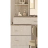 Стол туалетный "Оливия", 1070х453х1466, Дуб Крафт Серый/Скандинавское дерево белое Стол туалетный "Оливия", 1070х453х1466, Дуб Крафт Серый/Скандинавское дерево белое